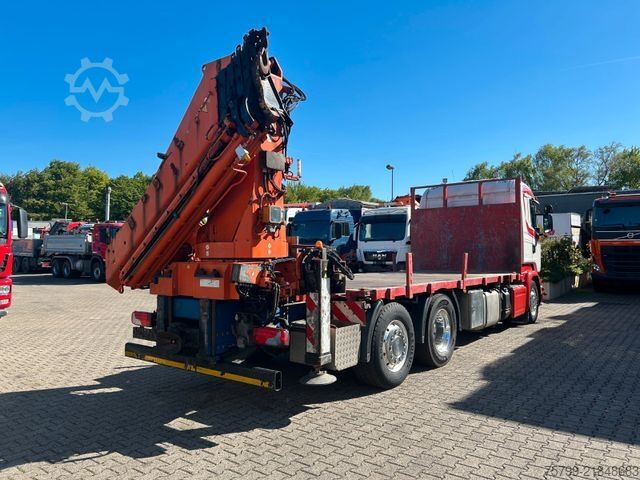 Dizalica na kamionu SCANIA R520 V8 Pritsche+ ATLAS 390 Kran +Lift-Lenkachse
