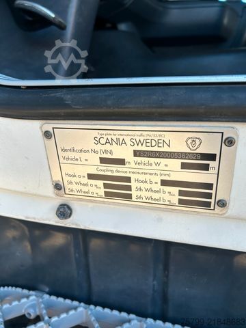 Dizalica na kamionu SCANIA R520 V8 Pritsche+ ATLAS 390 Kran +Lift-Lenkachse
