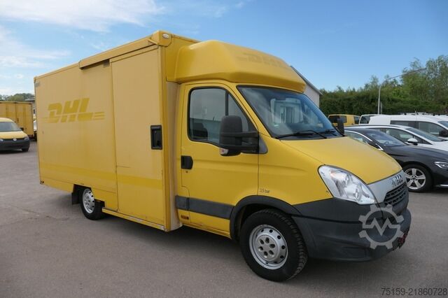 Transporter mit Koffer iveco Daily 35 S11 C30C AUTOMATIK KAMERA Regale LUFT DURCHGANG EURO-5 CoC