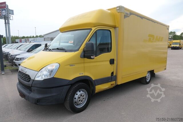Transporter mit Koffer iveco Daily 35 S11 C30C AUTOMATIK KAMERA Regale LUFT DURCHGANG EURO-5 CoC