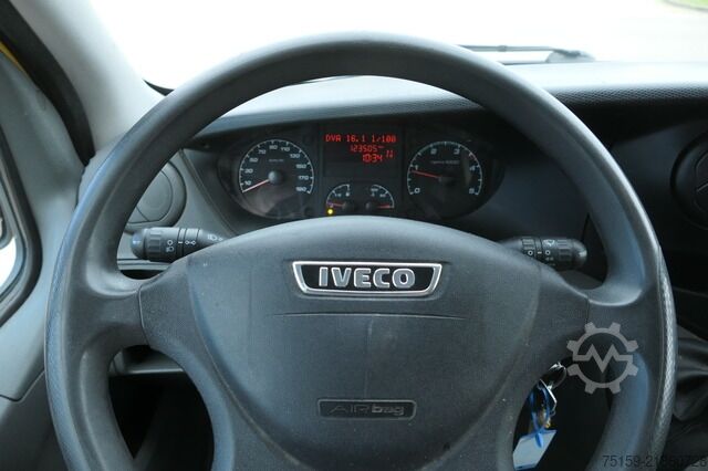 Transporter mit Koffer iveco Daily 35 S11 C30C AUTOMATIK KAMERA Regale LUFT DURCHGANG EURO-5 CoC