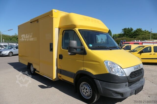 Transporter mit Koffer iveco Daily 35 S11 C30C AUTOMATIK KAMERA Regale LUFT DURCHGANG EURO-5 CoC