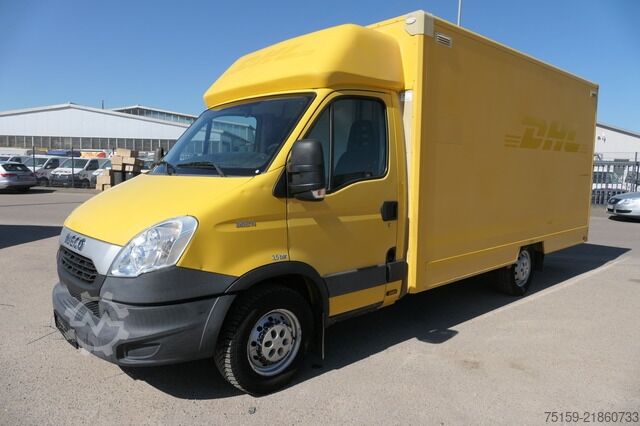 Transporter mit Koffer iveco Daily 35 S11 C30C AUTOMATIK KAMERA Regale LUFT DURCHGANG EURO-5 CoC