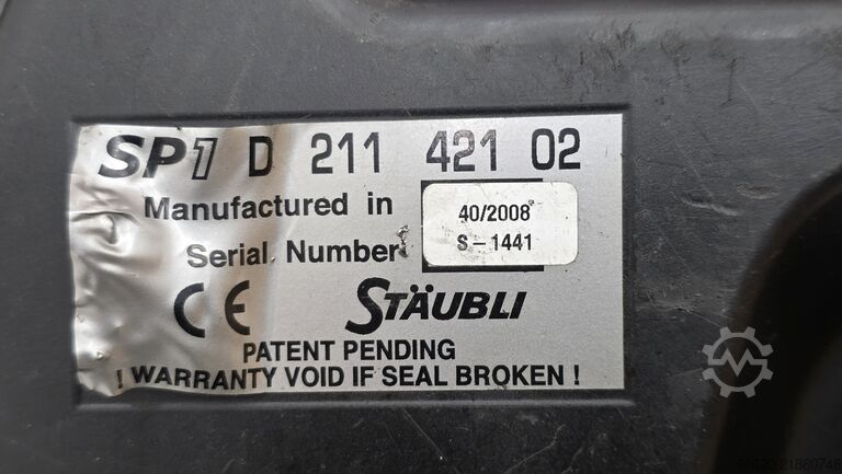 Industriālais robots Stäubli RX160 + CS8C