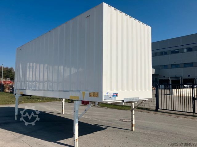 Kėbulas keičiamas priekaba KRONE Wechselbrücke Koffer