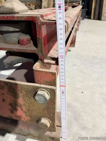 Denge bloğu sonstige Ausgleichsbock für gekröpften Tieflader