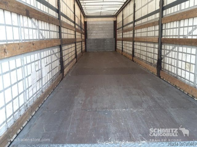 Open semitrailer with tarp Schmitz Cargobull Semitrailer Curtainsider Standard