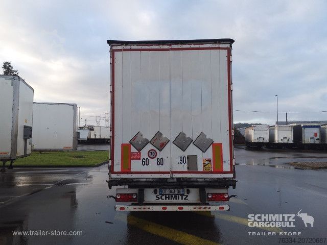 Open semitrailer with tarp Schmitz Cargobull Semitrailer Curtainsider Standard