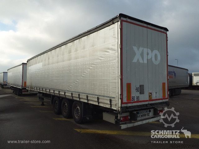 Open semitrailer with tarp Schmitz Cargobull Semitrailer Curtainsider Standard