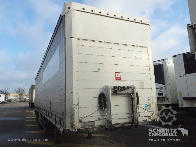 Open semitrailer with tarp Schmitz Cargobull Semitrailer Curtainsider Standard