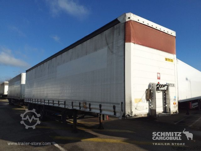 Open semitrailer with tarp Schmitz Cargobull Semitrailer Curtainsider Standard