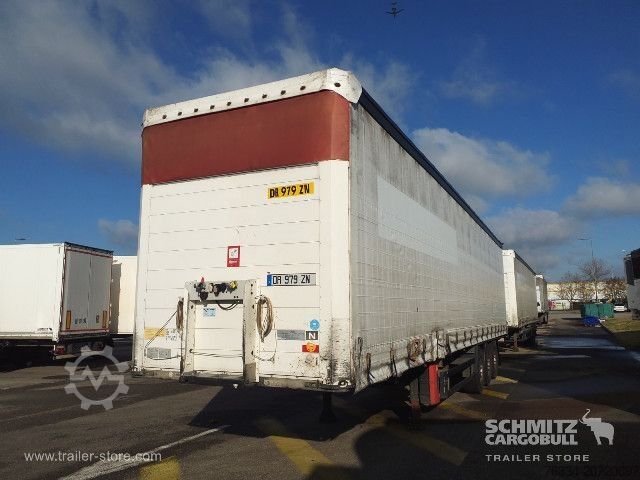 Open semitrailer with tarp Schmitz Cargobull Semitrailer Curtainsider Standard