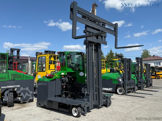 Keturių krypčių šakinis krautuvas Combilift C5000E / TRIPLEX 8300MM WIDE POSITIONER
