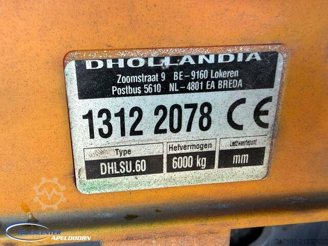 Libistatavad tarindid FLOOR FLO 12 27 6000 kg Laadklep! BPW