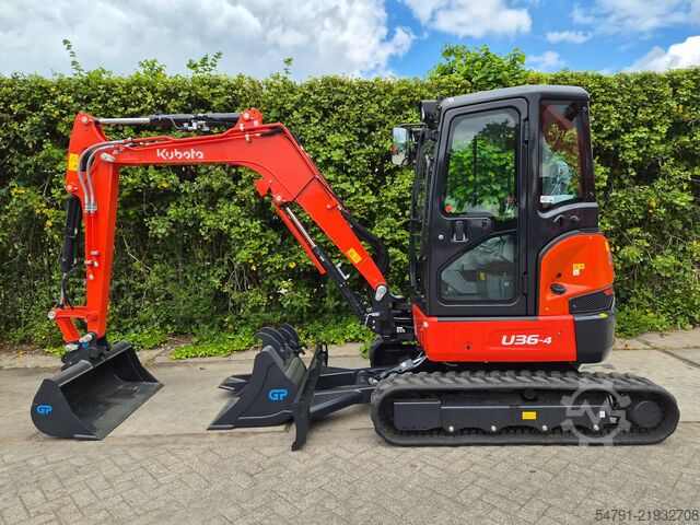 Miniescavatore Kubota U 36-4 Hi-spec