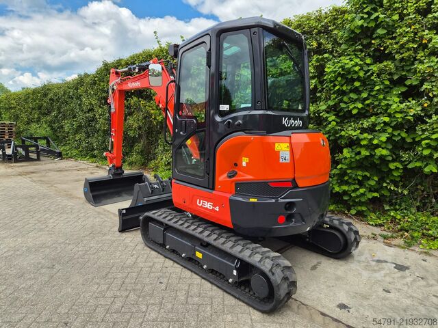 Miniescavatore Kubota U 36-4 Hi-spec