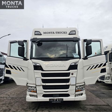 Standard SZM SCANIA R 450, Retarder, Standklima, 2 Tanks,1. Hand TÜV