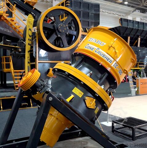 Keilubrúsar / steinkrossar FABO cone crusher / stone crusher 100-150 TPH Cone crusher CC-100