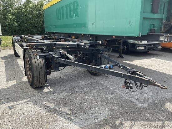 Reboque de chassis intercambiável KRONE ANHäNGER LAFETTE AZW 18ELB9  STANDARD DREHSCHEMEL, MIETKAUF MGL.