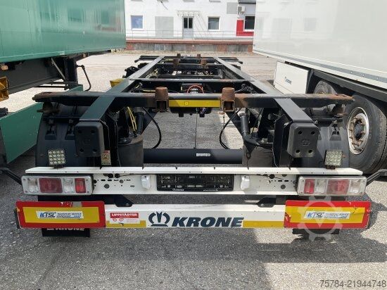 Reboque de chassis intercambiável KRONE ANHäNGER LAFETTE AZW 18ELB9  STANDARD DREHSCHEMEL, MIETKAUF MGL.