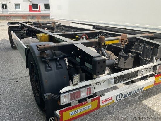 Reboque de chassis intercambiável KRONE ANHäNGER LAFETTE AZW 18ELB9  STANDARD DREHSCHEMEL, MIETKAUF MGL.