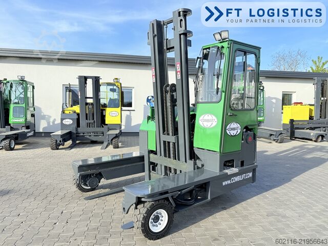 štvorcestný vysokozdvižný vozík Combilift C4000 GAS DUPLEX 4350 FREE-LIFT POSITION