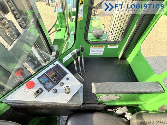 štvorcestný vysokozdvižný vozík Combilift C4000 GAS DUPLEX 4350 FREE-LIFT POSITION
