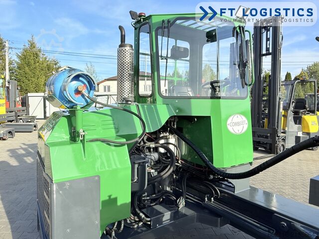štvorcestný vysokozdvižný vozík Combilift C4000 GAS DUPLEX 4350 FREE-LIFT POSITION