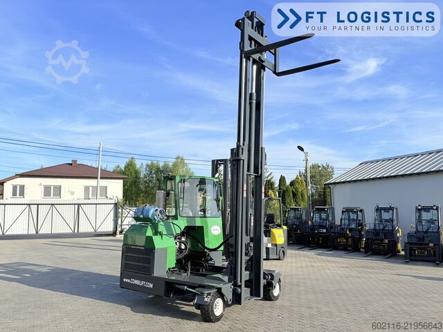 štvorcestný vysokozdvižný vozík Combilift C4000 GAS DUPLEX 4350 FREE-LIFT POSITION