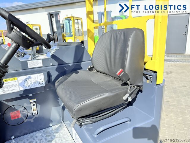 Dört yollu forklift Combilift CB4500 GAS TRIPLEX 6400 FORK POSITIONER