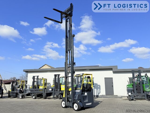 Dört yollu forklift Combilift CB4500 GAS TRIPLEX 6400 FORK POSITIONER