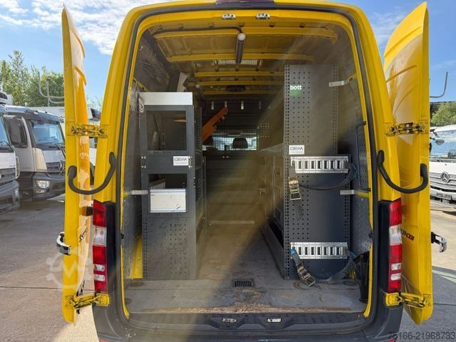 Kombi s visokim krovom MERCEDES-BENZ SPRINTER 519 CDI Kasten L2H2 Hochdach*KLIMA+AHK