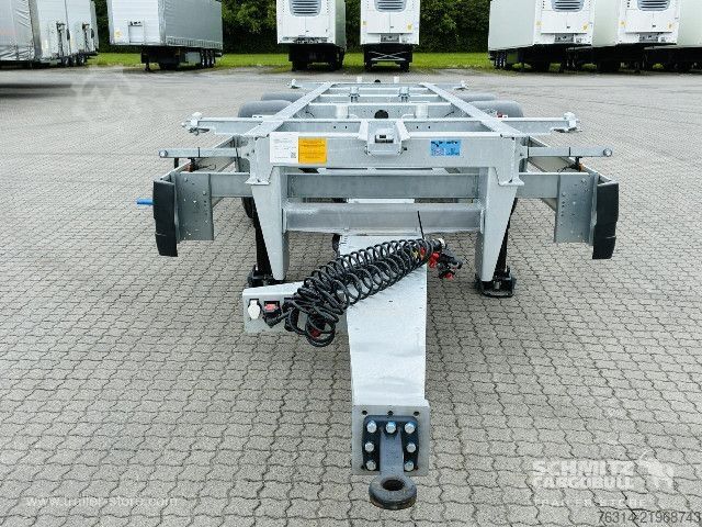 スワップシャーシトレーラー Schmitz Cargobull Zentralachsanhänger Wechselfahrgestell Maxiausführ