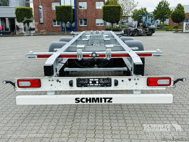 スワップシャーシトレーラー Schmitz Cargobull Zentralachsanhänger Wechselfahrgestell Maxiausführ