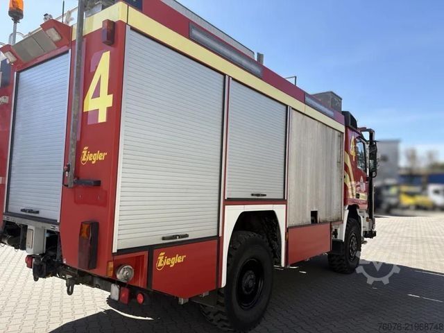 Iný MERCEDES-BENZ 1848 V8 4x4  Allrad 16 Gang Flugfeld TLF NATO