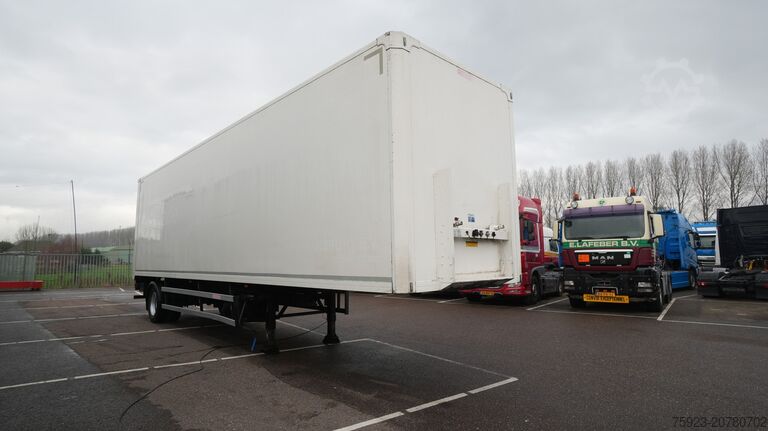 Walizka Groenewegen 1 AXLE CLOSED BOX CITY TRAILER