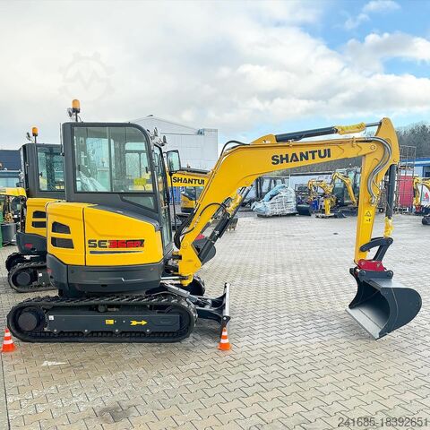 Minigraver SHANTUI SE36SR 3,8t Mini Yanmar Kubota Sany Bagg