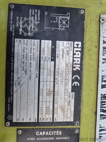 Clark CMPD25, 2,5t Diesel, Baujahr 2007 Clark Cmpd25 2.5t diesel