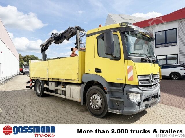 Štandardný ťahač Mercedes-Benz Antos 1832 L 4x2, Heckkran Hiab 111BS-3 HiDuo,