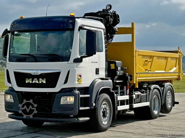 Самосвален камион MAN TGS 26.400 * HIAB X-HIDUO 188 E-3 + FUNK * 6x4