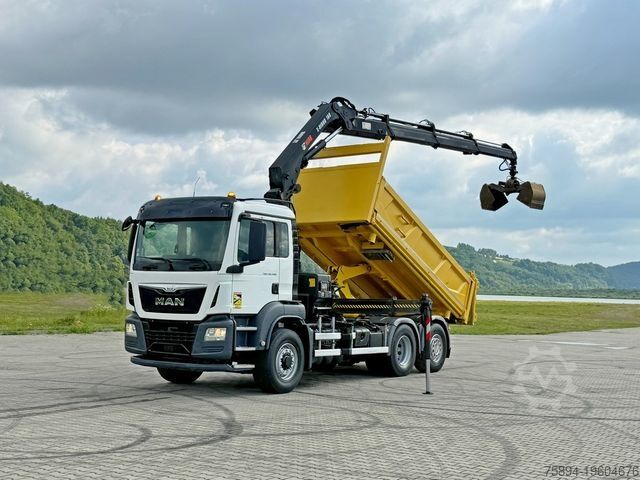 Кран, монтиран на камион MAN TGS 26.400 * HIAB X-HIDUO 188 E-3 + FUNK * 6x4