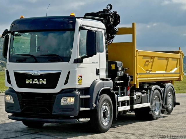 Кран, монтиран на камион MAN TGS 26.400 * HIAB X-HIDUO 188 E-3 + FUNK * 6x4