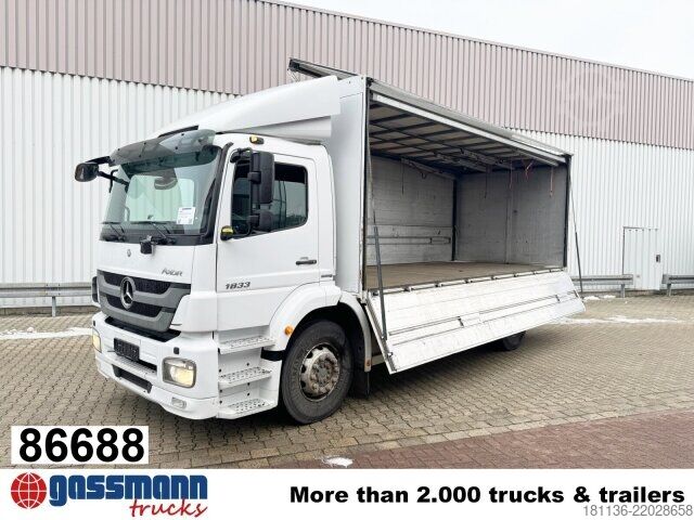 Skåpbil Mercedes-Benz Axor 1833 L 4x2, Getränkekoffer