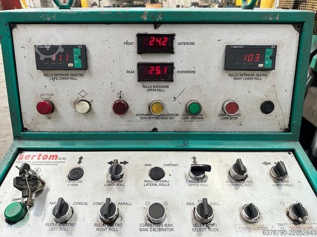 Mesin pelengkung plat SERTOM EMO 30-25