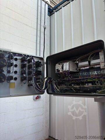 Kutular / kavanozlar / tenekeler / sert konserveler için otomatik doldurma ve kapatma (fiksaj) hattı Indosa Matic 100