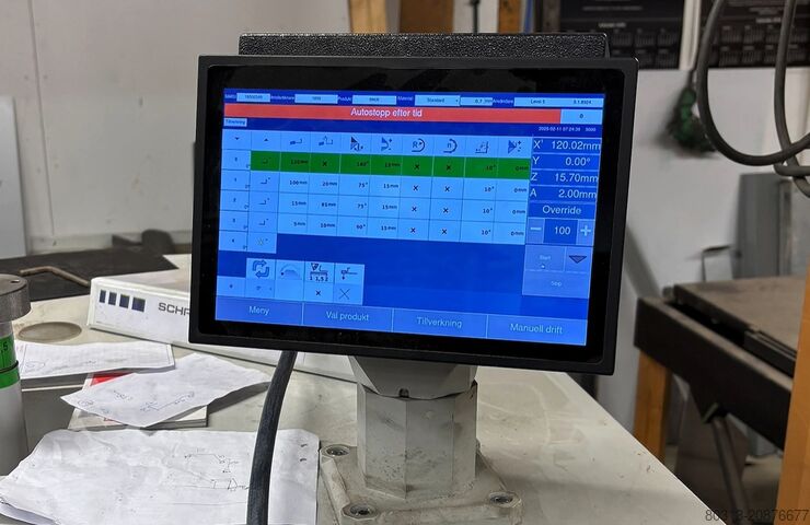 Schwenkbiegemaschine Schröder MAKU 3200