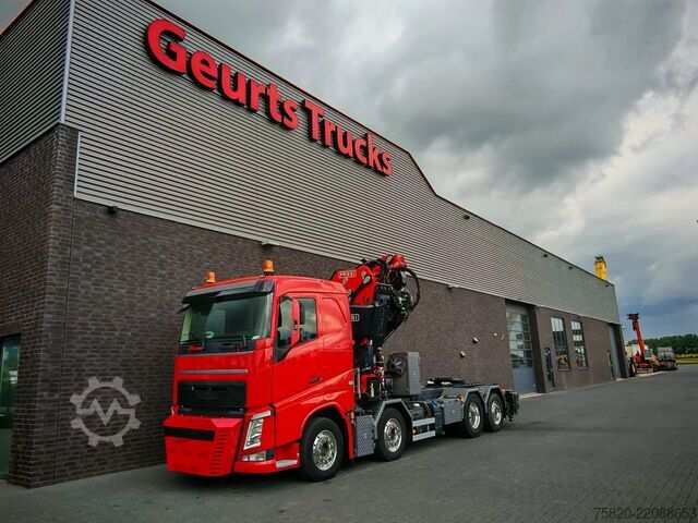 起重卡车 Volvo FH 540 8X2 TREKKER BAKWAGEN MET FASSI F1150RA.2...