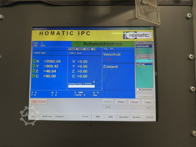 Pusat pemesinan Weeke Optimat BHC 750 Swiss Profiline