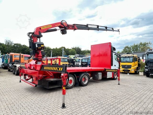 Kamyon üzerine monteli vinç MERCEDES-BENZ 2642 Pritsche Plattform BDF+PK 27000 Kran+Seilw.