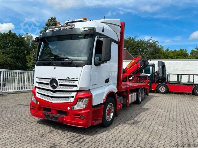 Kamyon üzerine monteli vinç MERCEDES-BENZ 2642 Pritsche Plattform BDF+PK 27000 Kran+Seilw.